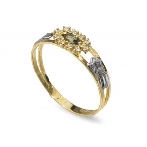Anel De Formatura De Ouro 18k Venezuela - Feminino