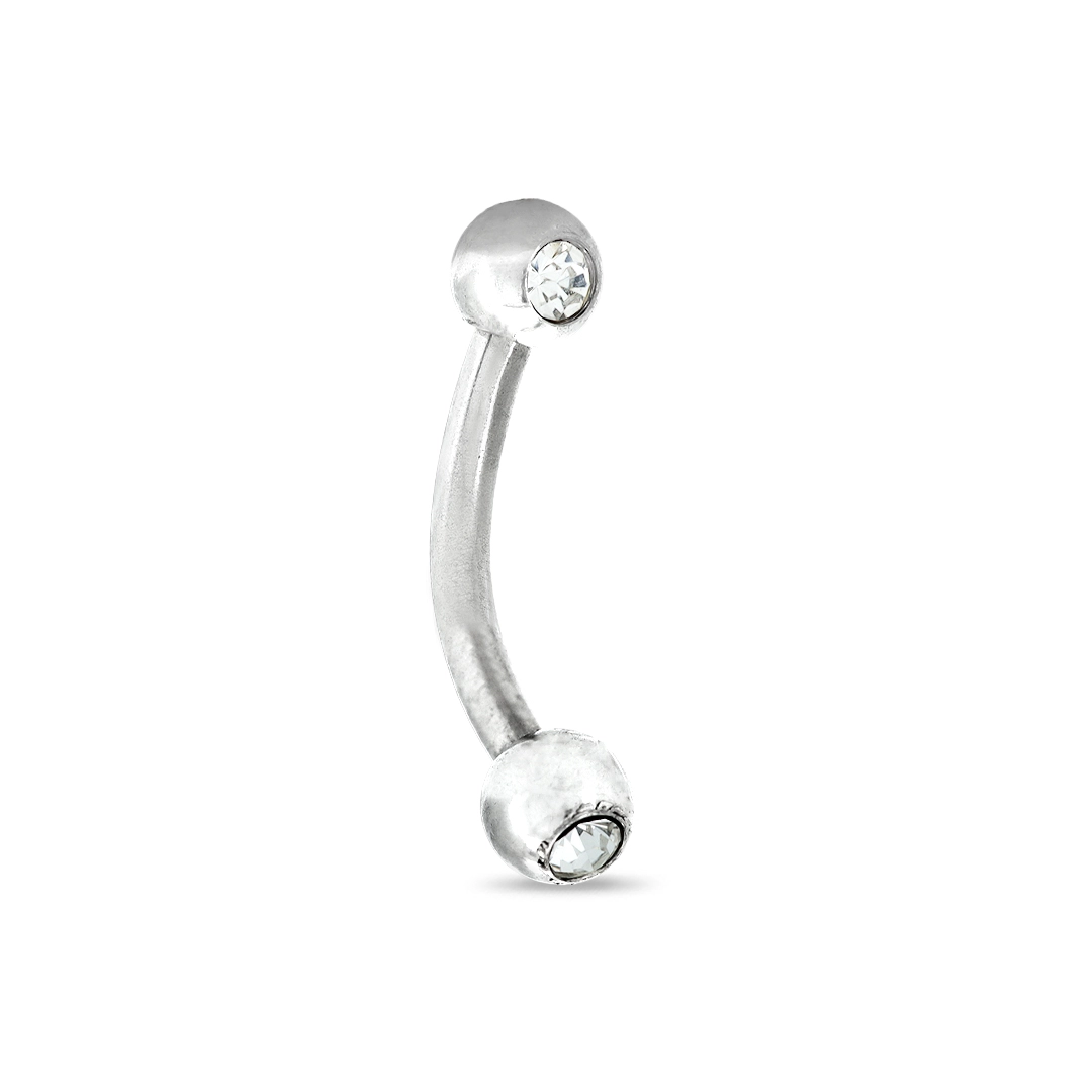 Piercing Umbigo Pedra Pequena Cristal em Promoção na Americanas